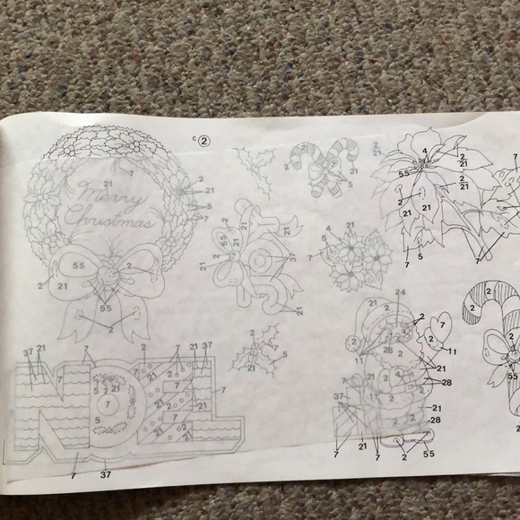 Tri-chem Liquid Embroidery Transfer Book All Occasion.  All holidays - Picture 10 of 10